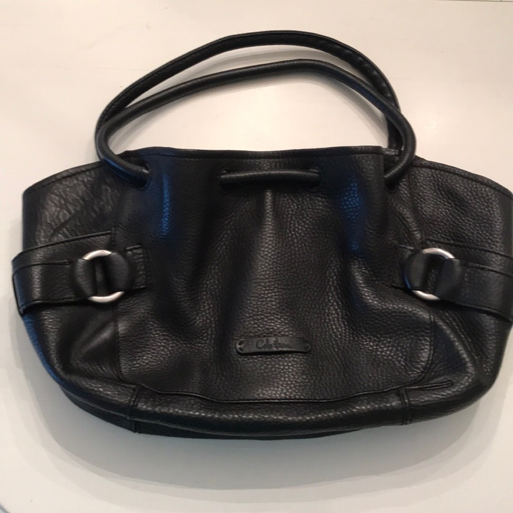 Cole Haan Black Leather Tote